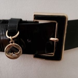 KATE SPADE PATENT LEATHER BELT